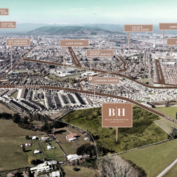 Condominio Belo Horizonte. Barrio Inglés. Temuco. R, de la Araucanía